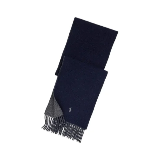 Polo Ralph Lauren Pony Embroidered Fringed Scarf