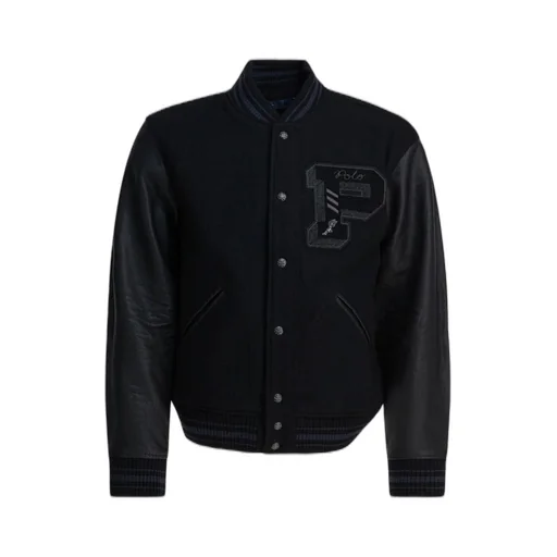 Polo Ralph Lauren The Iconic Letterman Logo Patch Jacket