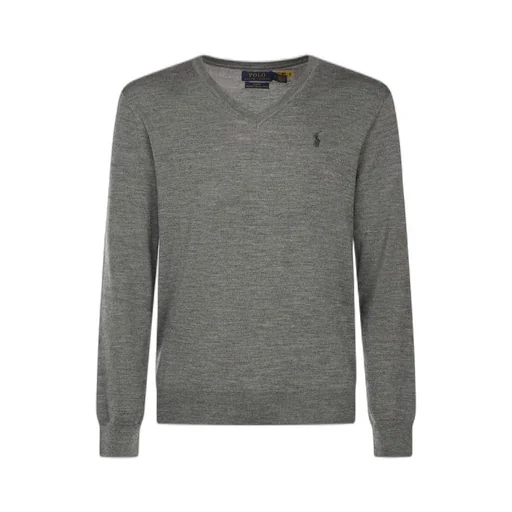 Polo Ralph Lauren Polo Pony Embroidered V-Neck Jumper
