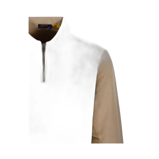 Polo Ralph Lauren Logo Embroidered Half Zip Sweatshirt