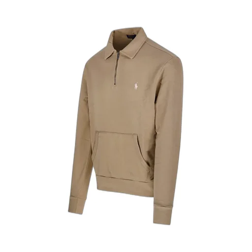 Polo Ralph Lauren Logo Embroidered Half Zip Sweatshirt