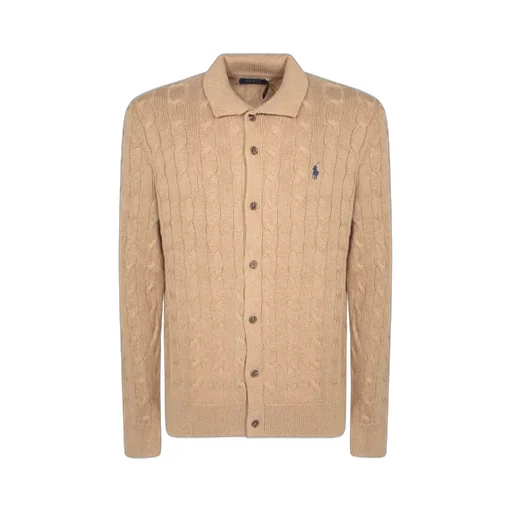 Polo Ralph Lauren Logo Embroidered Buttoned Cardigan
