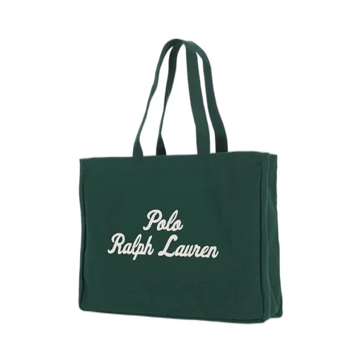 Polo Ralph Lauren Logo Embroidered Tote Bag