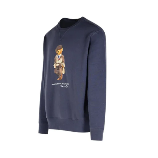 Polo Ralph Lauren Bear-Printed Crewneck Sweatshirt