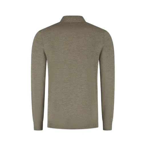 Polo Ralph Lauren Logo Embroidered Long-Sleeved Polo Shirt