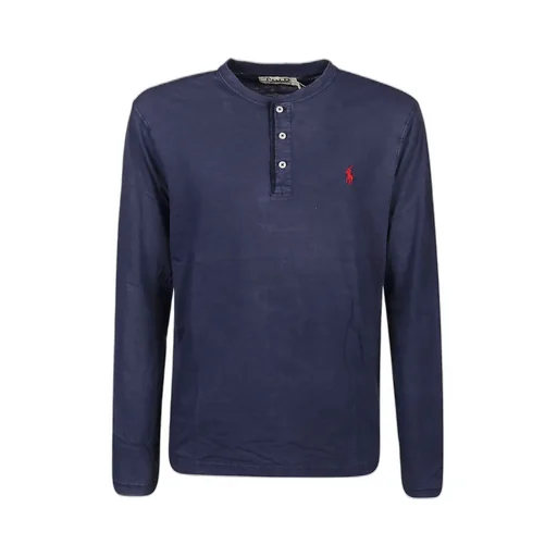 Polo Ralph Lauren Buttoned Long Sleeved T-Shirt