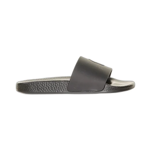 Polo Ralph Lauren Logo Detailed Open-Toe Slides