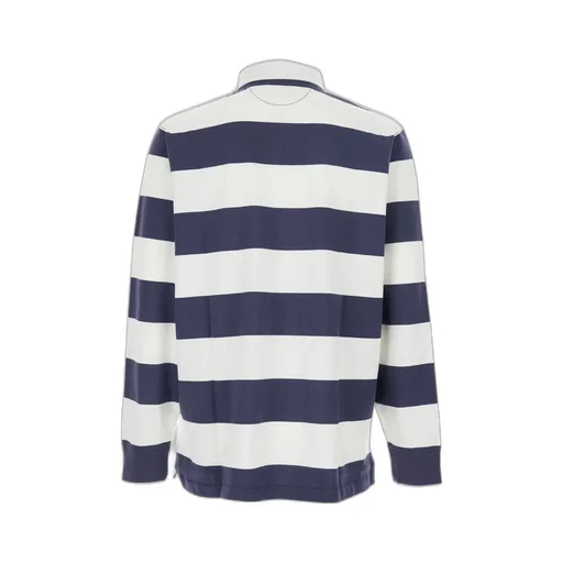 Polo Ralph Lauren Striped Logo Embroidered Polo Shirt