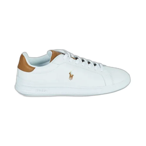 Polo Ralph Lauren Logo Embroidered Lace-Up Sneakers