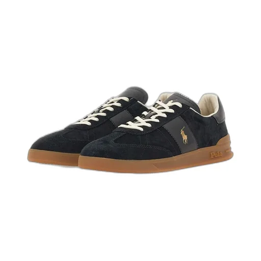 Polo Ralph Lauren Logo-Detail Lace-Up Sneakers