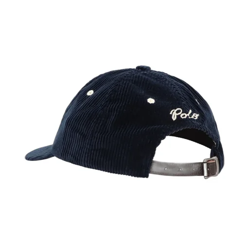 Polo Ralph Lauren Logo Embroidered Corduroy Baseball Cap