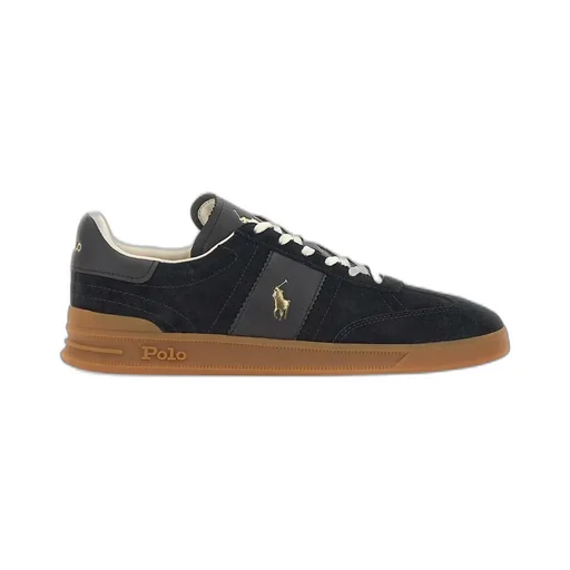 Polo Ralph Lauren Logo-Detail Lace-Up Sneakers