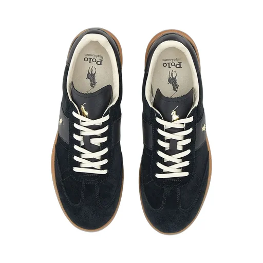 Polo Ralph Lauren Logo-Detail Lace-Up Sneakers