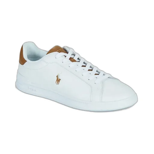 Polo Ralph Lauren Logo Embroidered Lace-Up Sneakers