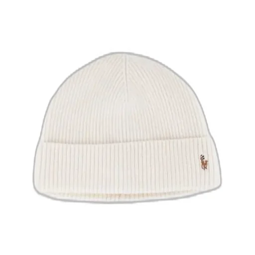Polo Ralph Lauren Embroidered Ribbed Knit Beanie