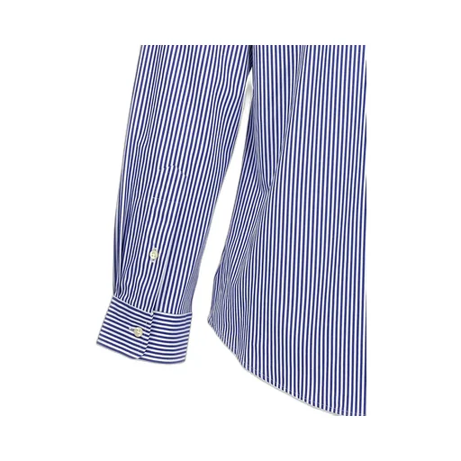 Polo Ralph Lauren Logo Embroidered Pinstriped Shirt