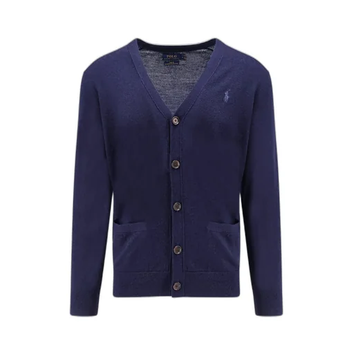 Polo Ralph Lauren Logo Embroidered V-Neck Jumper