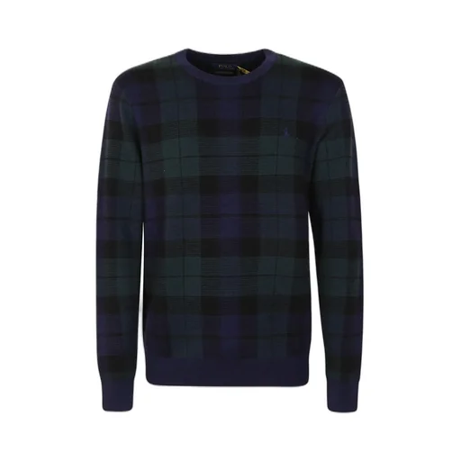 Polo Ralph Lauren Checked Crewneck Sweater