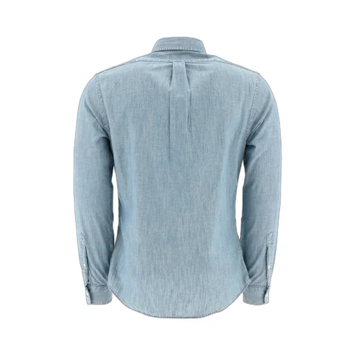 Polo Ralph Lauren Pony Embroidered Curved Hem Shirt