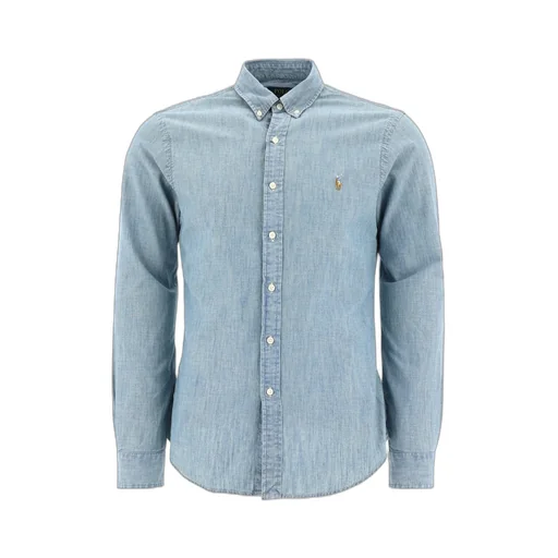 Polo Ralph Lauren Pony Embroidered Curved Hem Shirt