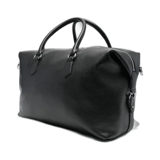 Polo Ralph Lauren Logo Patch Zip-Up Duffle Bag