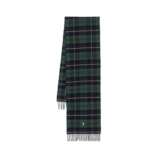 Polo Ralph Lauren Tartan Fringed Edge Scarf