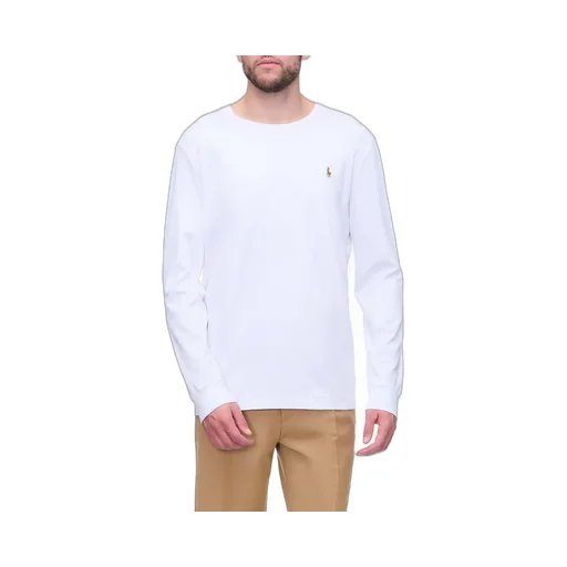 Polo Ralph Lauren Logo Embroidered Long-Sleeved Top