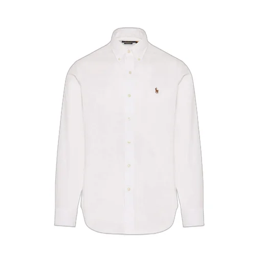 Polo Ralph Lauren Logo-Embroidered Long-Sleeved Shirt