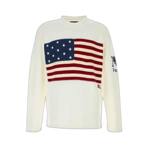 Polo Ralph Lauren Flag Patterned Jumper