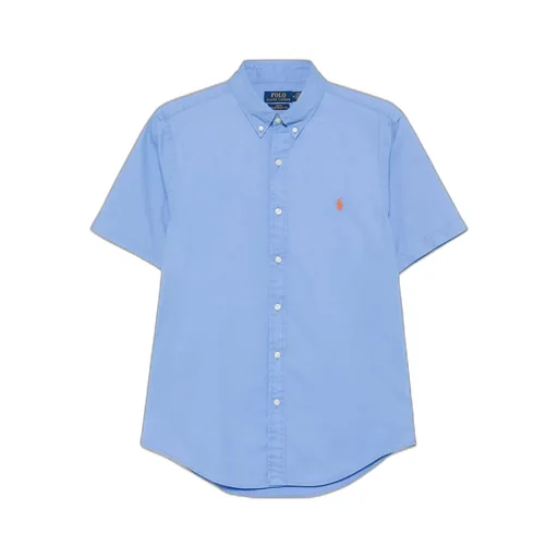 Polo Ralph Lauren Logo Embroidered Button-Up Shirt
