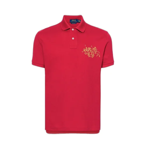 Polo Ralph Lauren Logo-Embroidered Straight Hem Polo Shirt