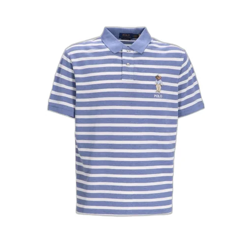 Polo Ralph Lauren Polo Bear Striped Short-Sleeved Polo Shirt