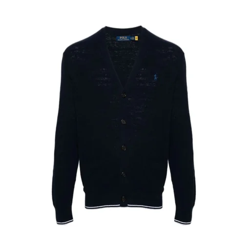 Polo Ralph Lauren Polo Pony-Embroidered V-Neck Cardigan