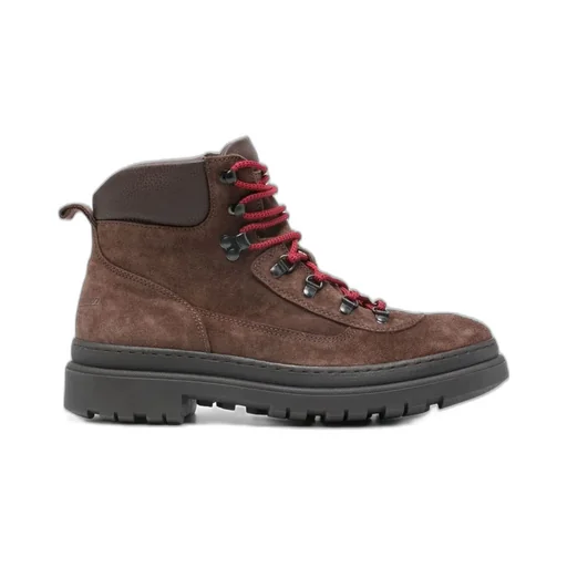 Polo Ralph Lauren Round Toe Lace-Up Boots