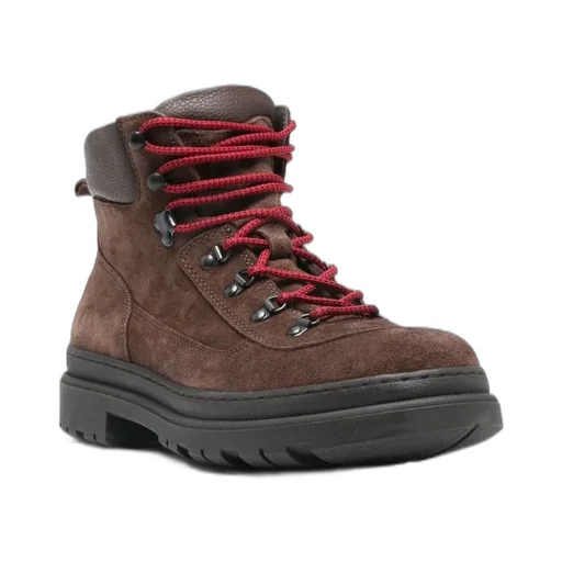 Polo Ralph Lauren Round Toe Lace-Up Boots