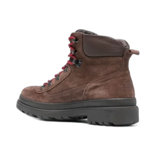 Polo Ralph Lauren Round Toe Lace-Up Boots