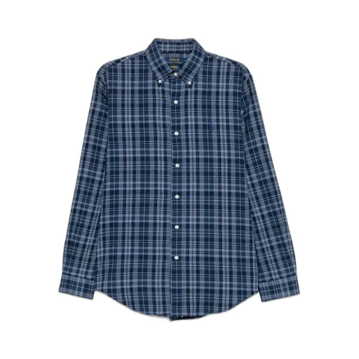 Polo Ralph Lauren Checked Curved Hem Shirt
