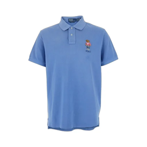 Polo Ralph Lauren Polo Bear-Patch Short Sleeved Polo Shirt
