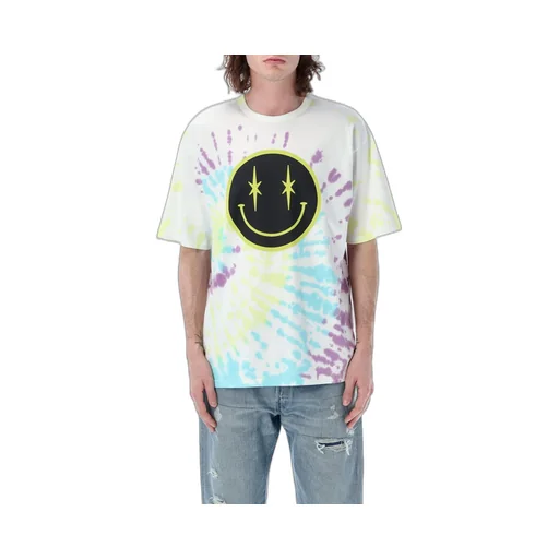 Phipps Tie-Dyed Smiley Face Printed T-Shirt