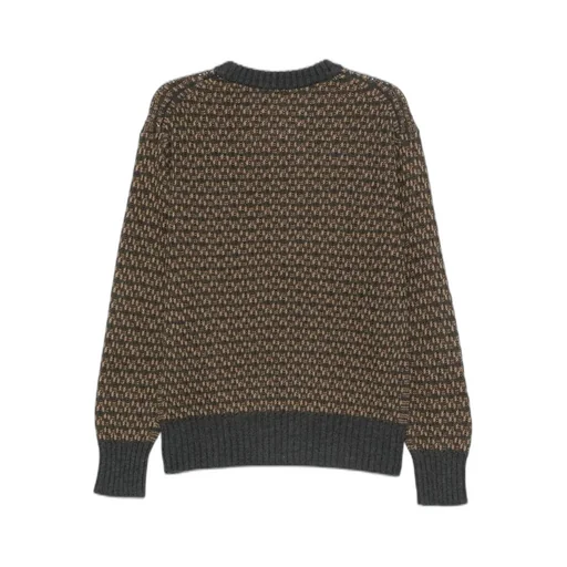 Piacenza 1733 Patterned Crew-Neck Knitwear