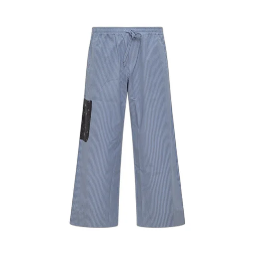 Pierre-Louis Mascia Patterned Wide Leg Pants