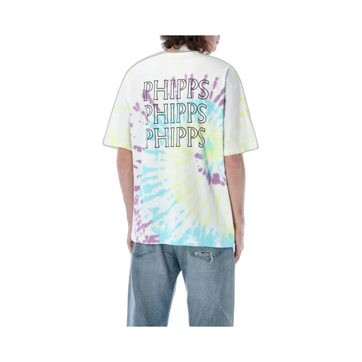 Phipps Tie-Dyed Smiley Face Printed T-Shirt