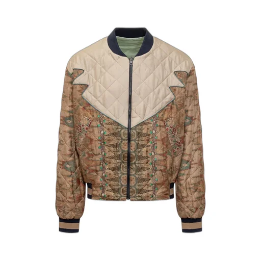 Pierre-Louis Mascia Quilted Bomber Jacket