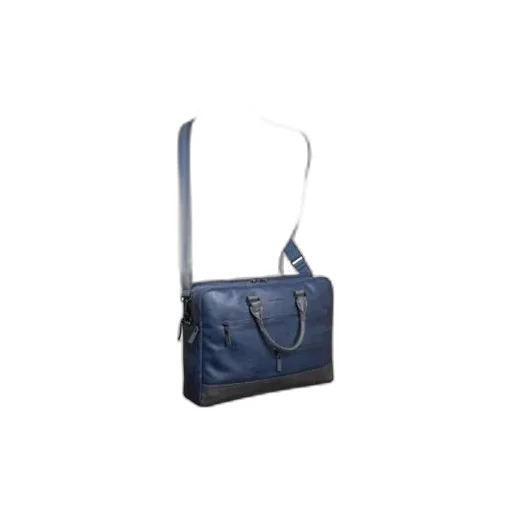 Piquadro Three-Compartment Top Handle Briefcase