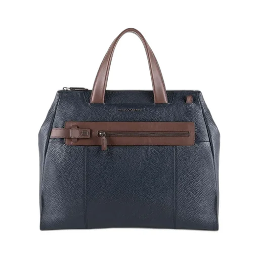 Piquadro Logo Lettering Tote Bag