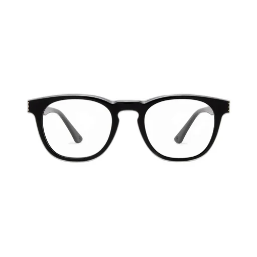 Police Oval Frame Glasses