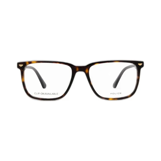 Police Square Frame Glasses