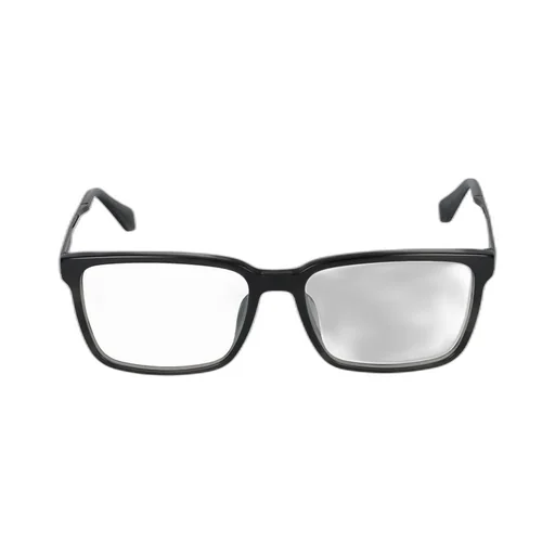 Police Rectangle Frame Glasses