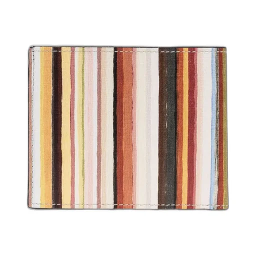 Paul Smith Painted Signature Stripe Compact Billfold Wallet