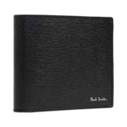 Paul Smith Logo Stamp Bi-Fold Wallet